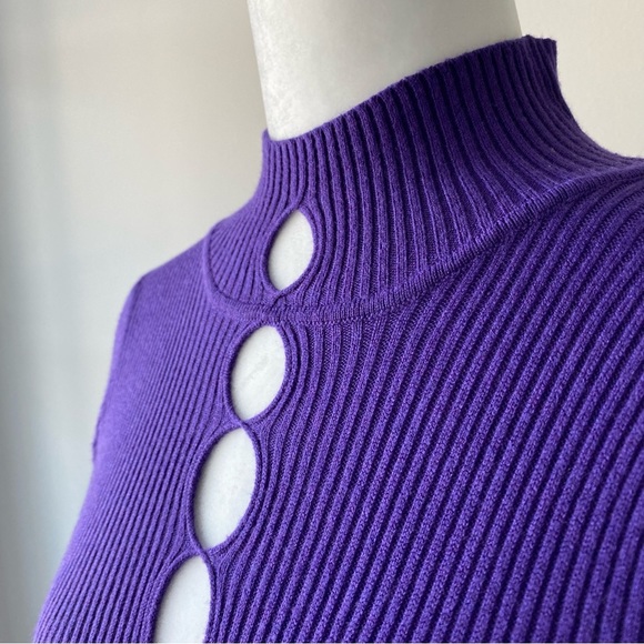 OTAJE | Cutout Knit Bodysuit - Picture 3 of 11